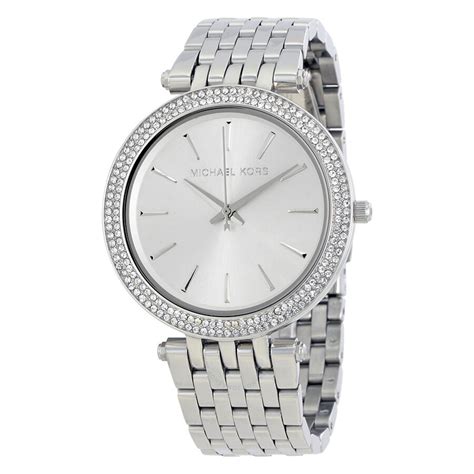 michael kors hodinky silver|Michael Kors ladies watches.